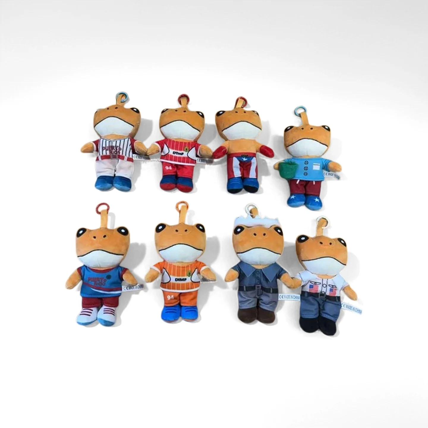 

Новый 15 см милый маленький кукла-лягушка свитер рюкзак животное плюшевая игрушка кукла-сюрприз Рождественский подарок для детей и девочек