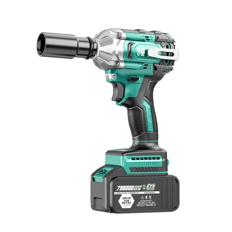 

Brushless Electric Auto Repair Wrench Torque Impact Electric Wrench Lithium Battery Shelf Worker