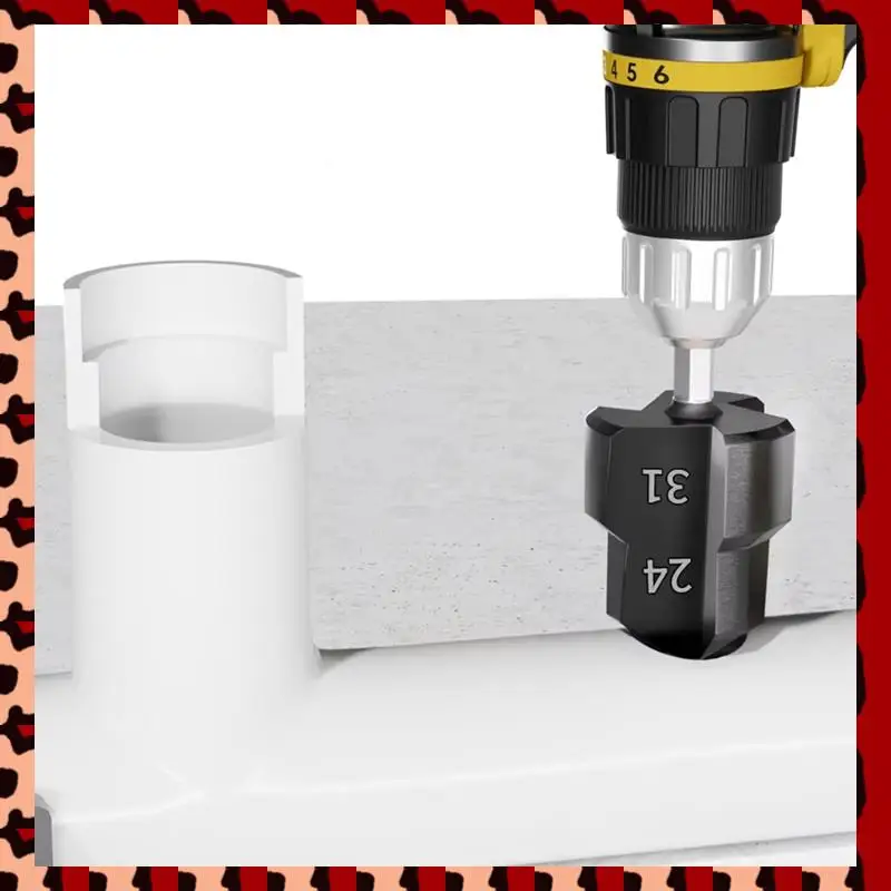 

A72P 3PC PPR Water Pipe Expansion Drill Countersink Bit Plumbing Drilling Tool Hex Shank Hole Opener 20/25/32Mm