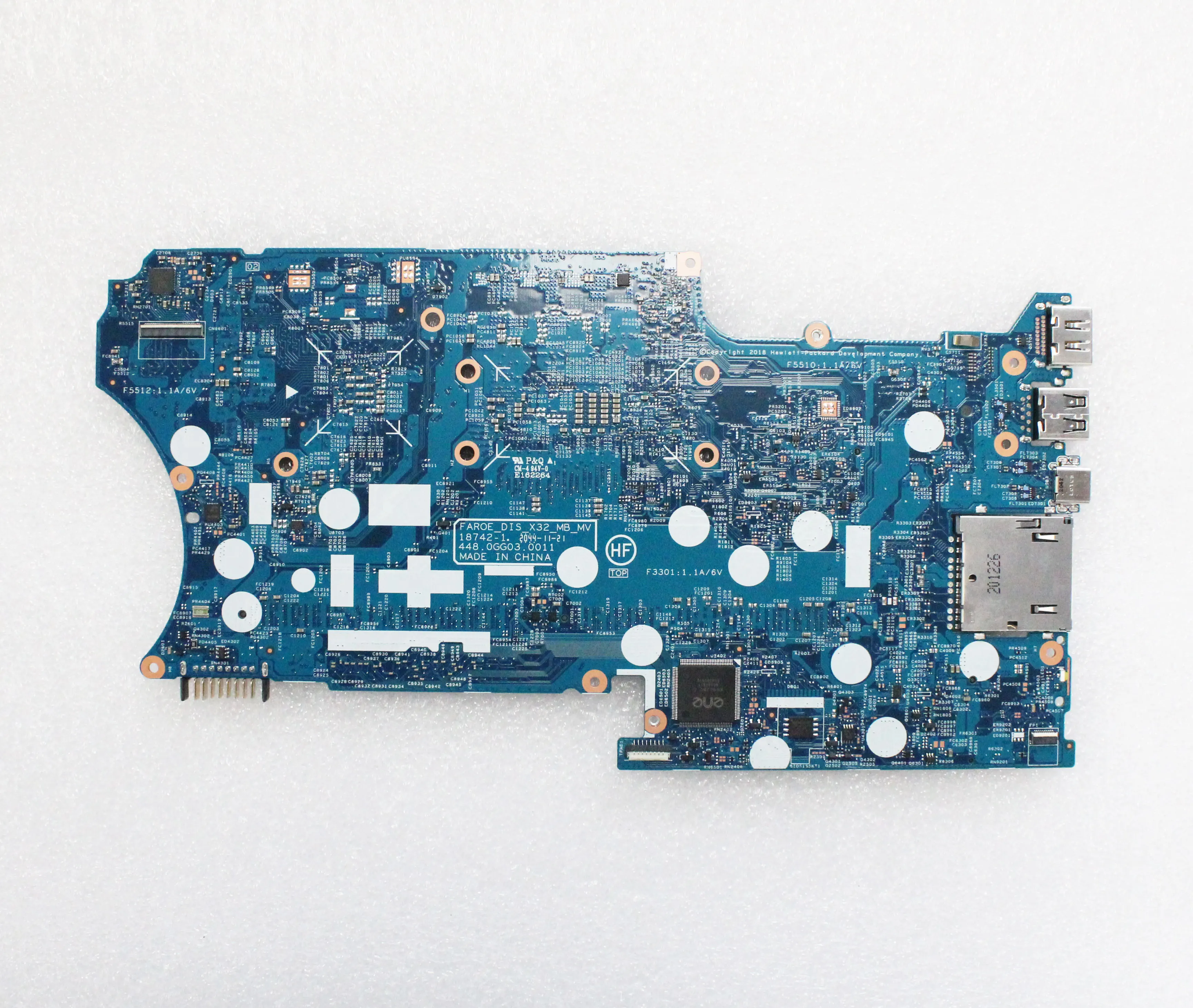 Imagem -05 - para hp Pavilion X360 14-dh Laptop Mainboard 187421 L67770601 L77996001 L67771-601 i3 i5 I78 10th Gen 2g Notebook Placa-mãe