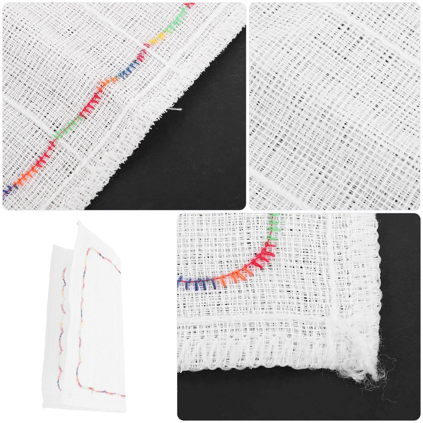 

5pcs Dishwashing Cloth Reusable Kitchen Cleaning Rag Oil-Resistant Scrub Towel For Dish Plate Pan Cooktop Multi-Function Washing