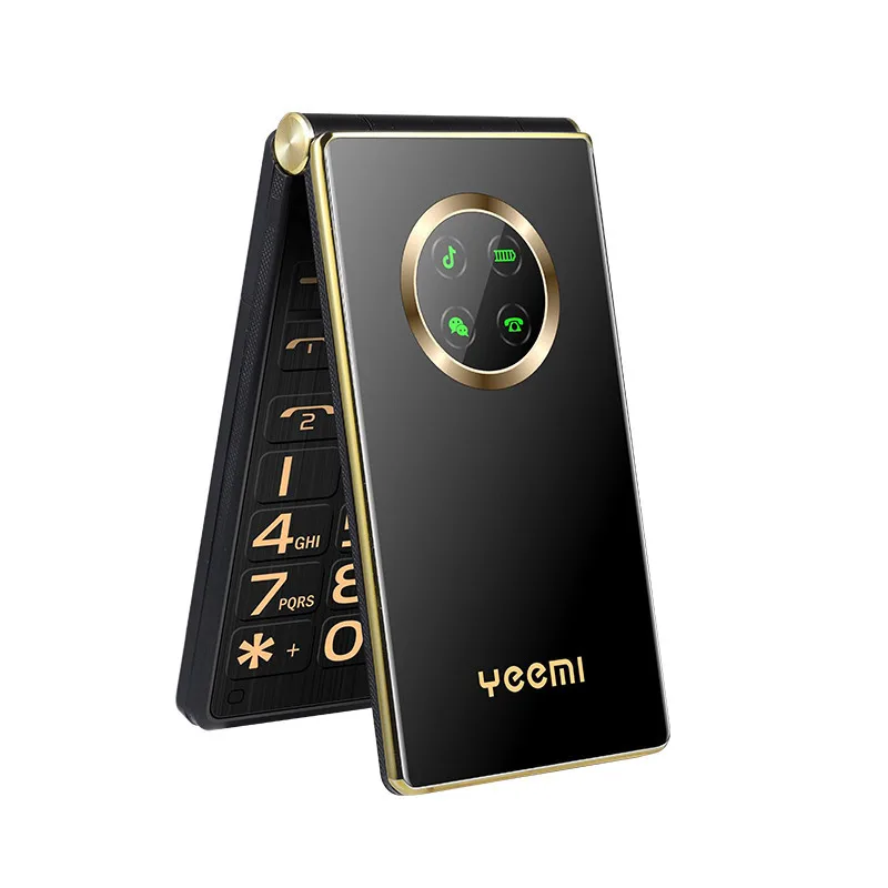 Originale Brand New Yeemi M3-1 Cellulare GSM 2G 2.8 pollici HA CONDOTTO LA Luce Dual SIM 8MP Fotocamera Flip Grande Tastiera Voce Forte Telefono