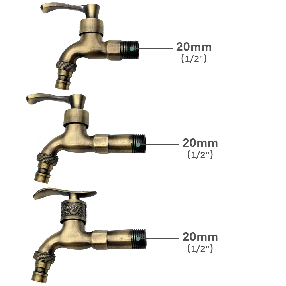 Metal Garden Home Water Tap Switch Tool Replacement 1/2