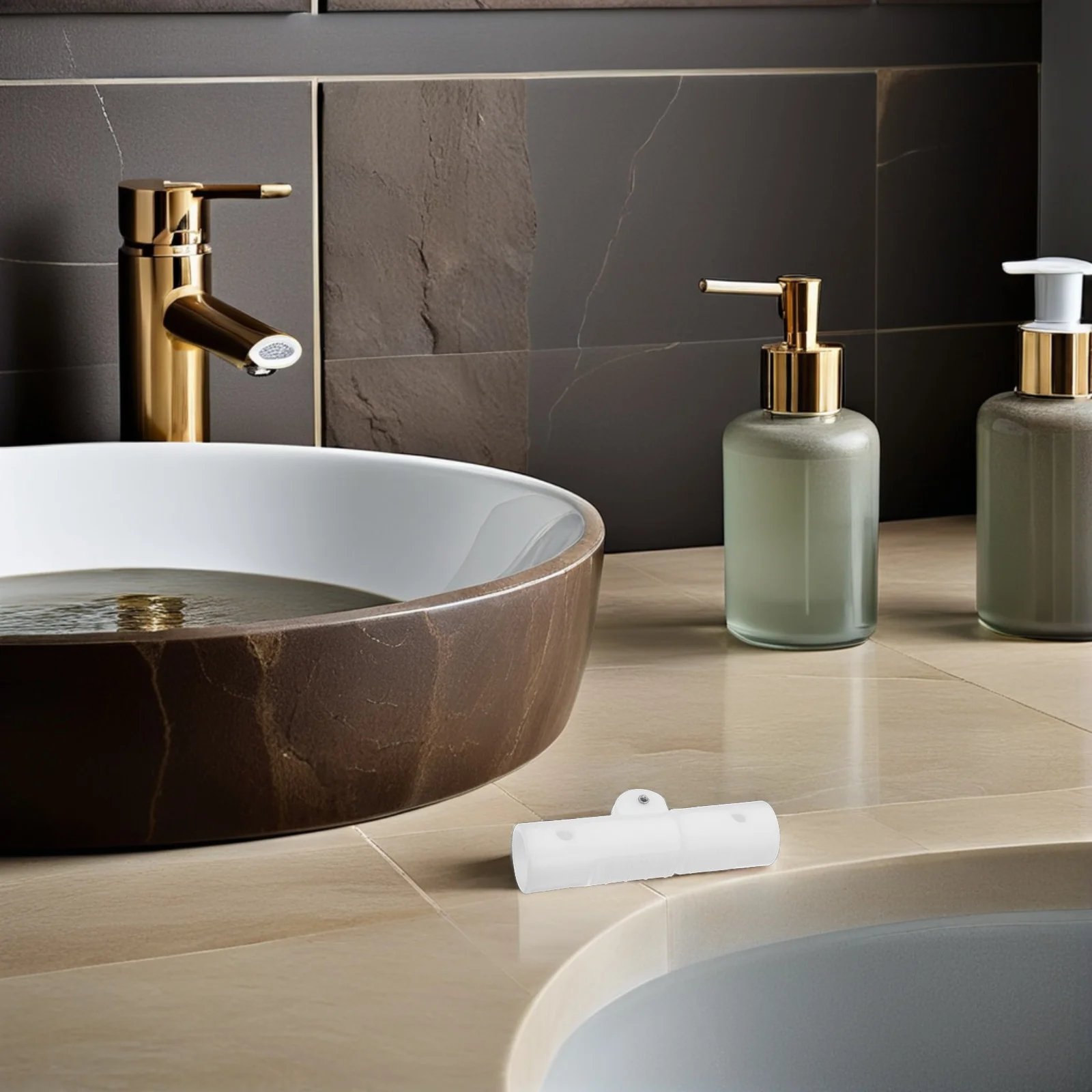 10 قطعة حوض الاستحمام المحمول الكوع موصلات البلاستيك للطي حوض تركيبات خفيفة الوزن دائم تجميع سريع المفاصل للعائلة