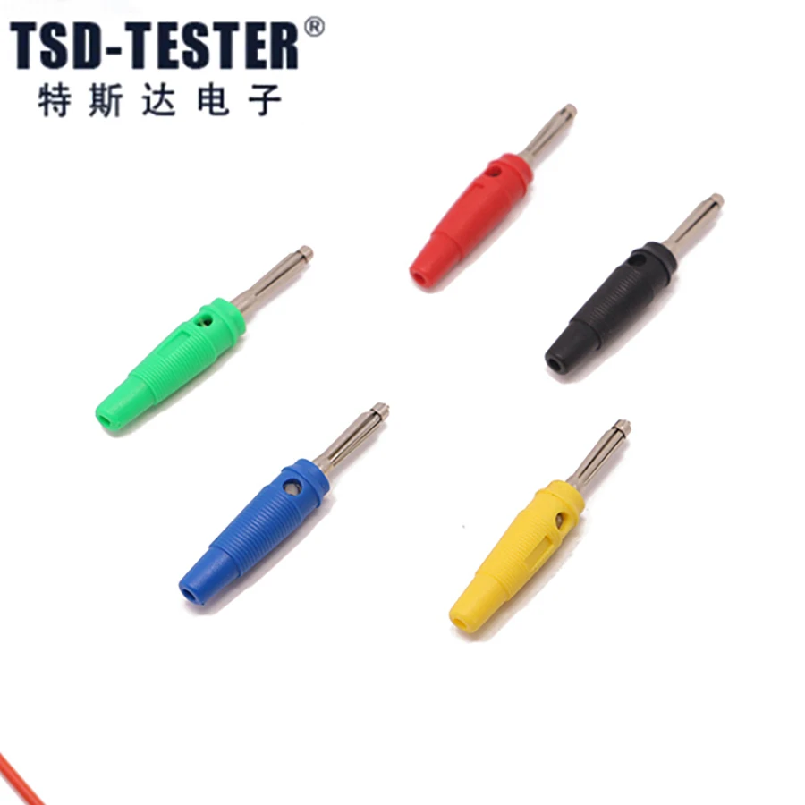 Free Shipping High-quality 4mm Banana Plug ,Side Stackable Connector (10 Pcs Per Package)