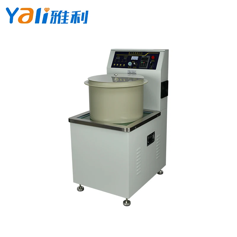 Magnetic Grinding Polishing Machine,Variable Frequency Speed Control,Stainless Steel Barrel/PC Barrel, Polishing Brightening
