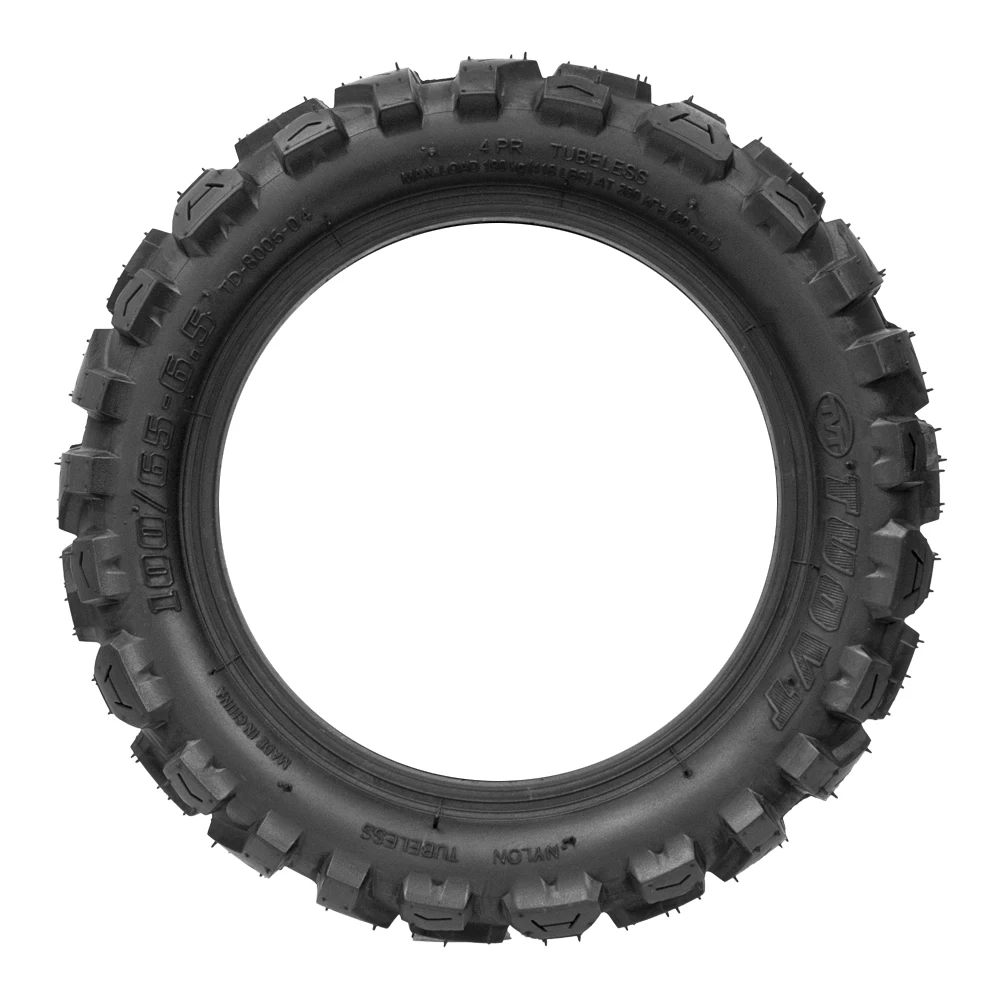 100/65-6.5 Tuovt Tubeless gumowa opona do Dualtron elektryczny skuter poszerza Off-Road 11 Cal próżniowa pneumatyczna opona zastępcza