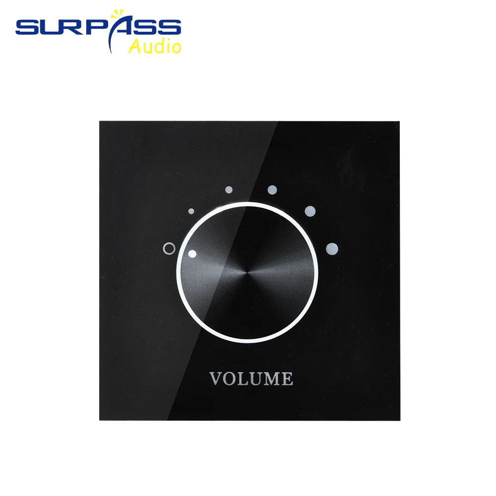 Stero Volume Tuning Switch 5 Adjustment Fashion Two Channel Fixed Resistance Music Speaker Volume Controller