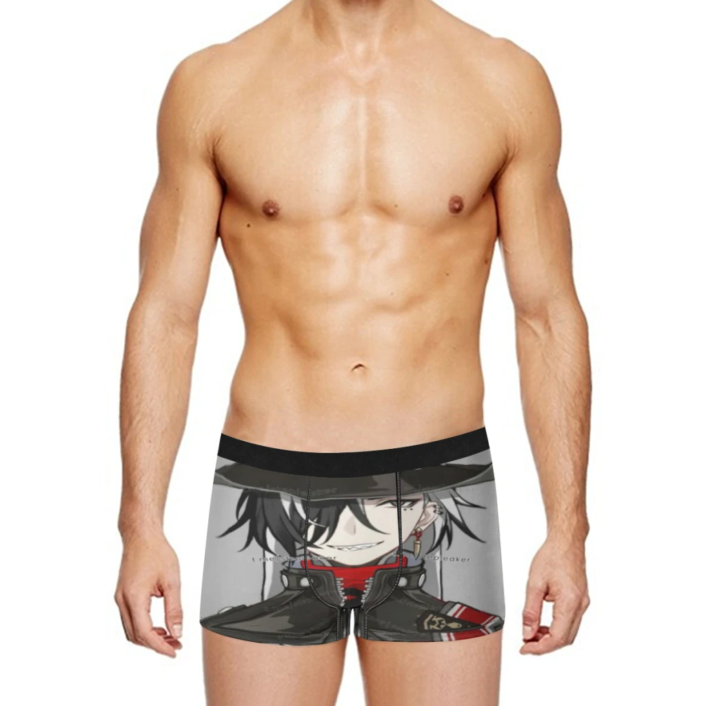 Boothill pantaloncini da bambino in seta di latte traspirante intimo da uomo elastico pantaloncini Boxer 3D slip Boxer