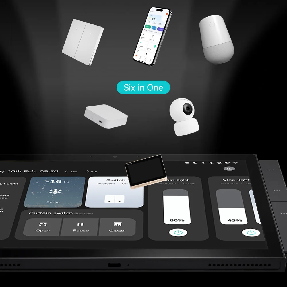 Jianshu Tuya Smart Home Control Panel 10