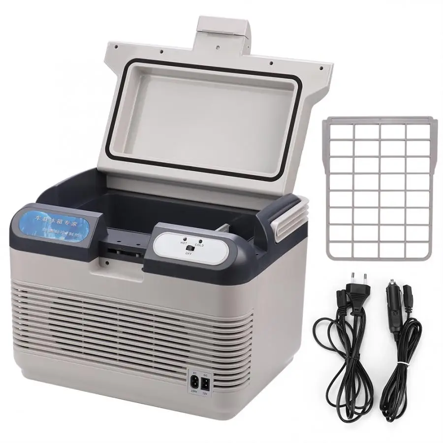 12L Thermoelectric Mini Fridge Refrigerator for Camping Portable DC 12V Car Fridge with LED Screen