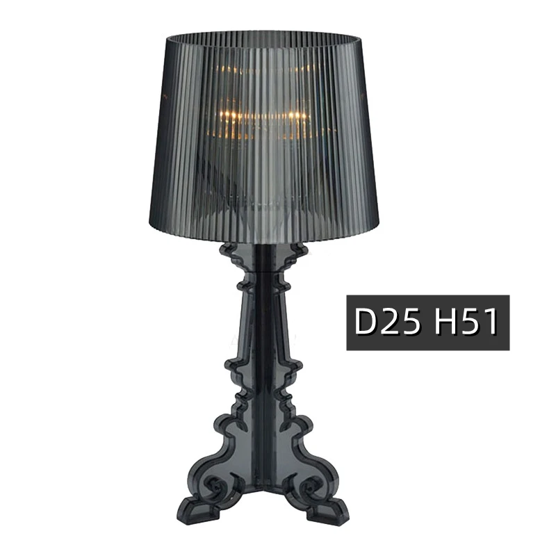 JIANKEXING Acryl-Schreibtischlampe, kreative Einfachheit für Schlafzimmer, Arbeitszimmer, personalisierte Dekoration, barocke Geister-Tischlampen, Raumdekoration 3
