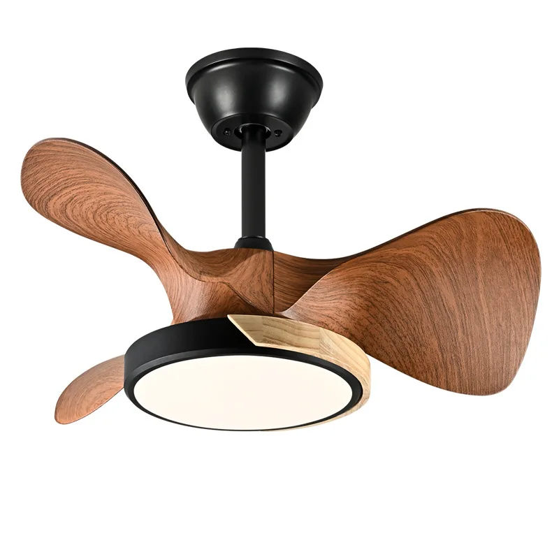 

Nordic children's room bedroom, dining room simple ceiling fan light, ultra-thin office commercial ceiling fan light silent
