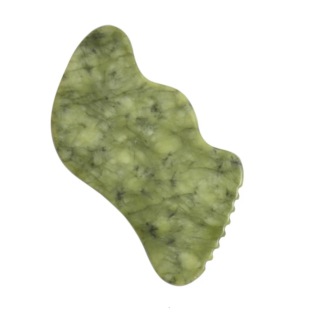 

1 шт. нефритовая массажная доска, скребковая пластина для шеи, лица, спины, плеч, ног, расслабление мышц ног, скребок для спа, массажный инструмент Gua Sha