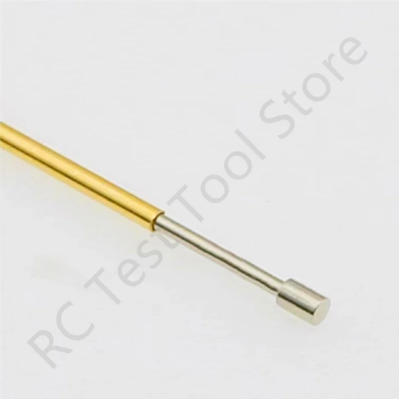 100PCS PL75-G2 Spring Test Probe Pogo Pin Spring Test Pin Length 33.35mm Needle Dia 1.02mm Test Probe Head Dia 1.30mm PL75-G