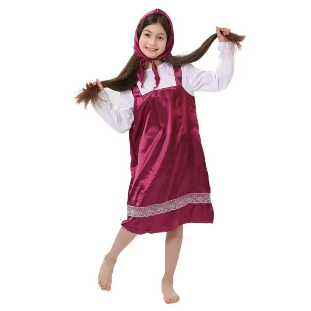 

2026 New Nippaya Masha Cosplay Costume Halloween Costume Dress Up Stage Performance Costume