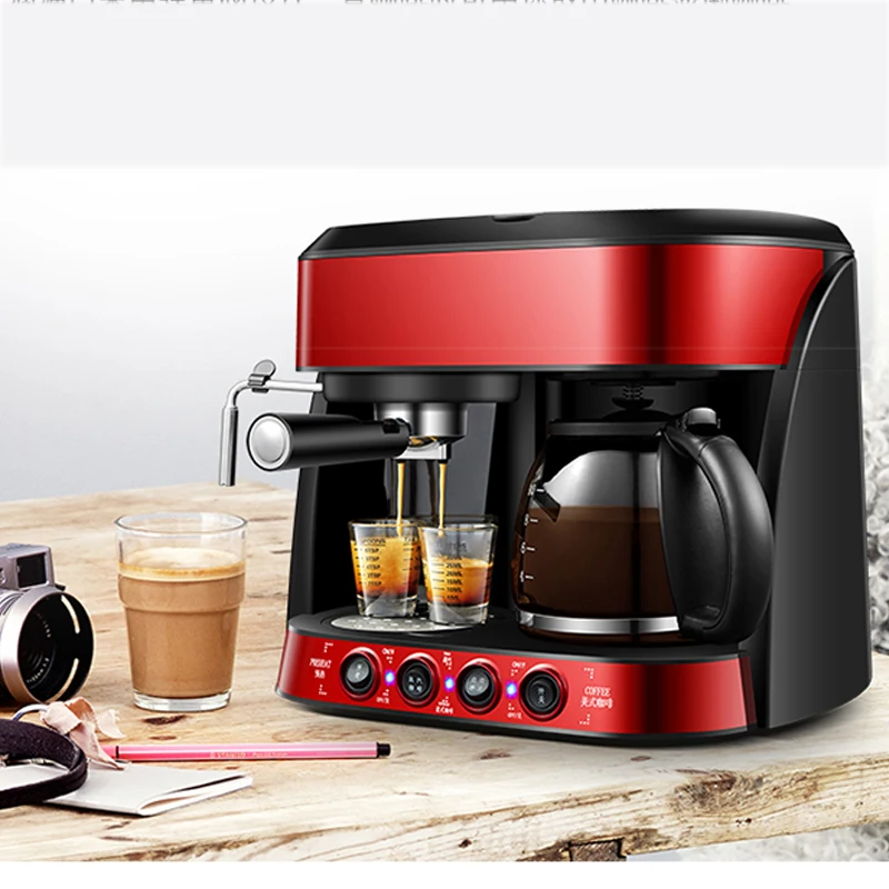 

Coffee Maker Household, Small Office Commercial, Semi-automatic, Italian, American, All-in-one, Dual-use, Milk Foaming