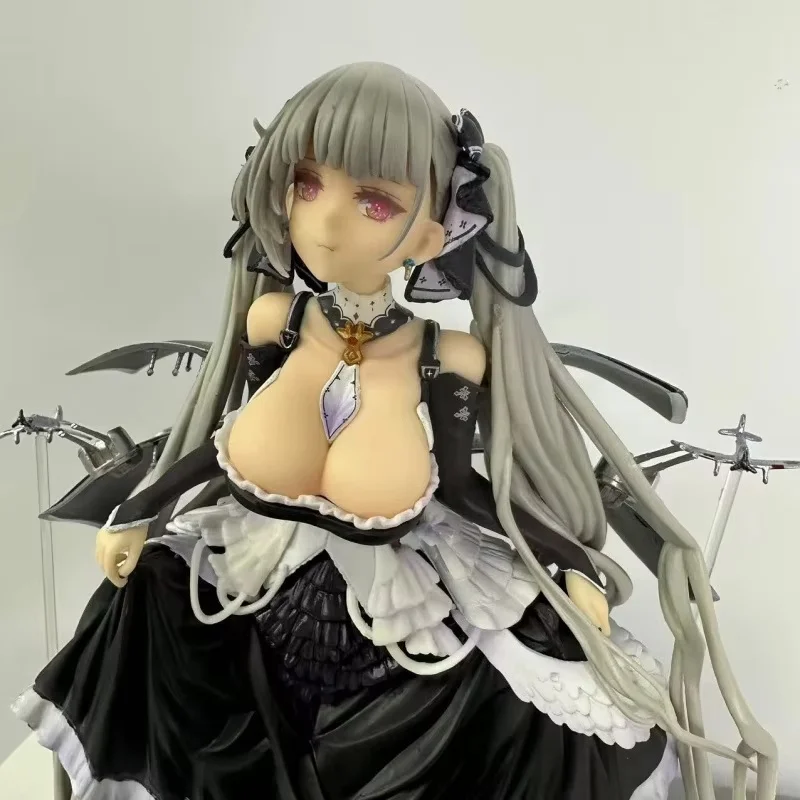 

В наличии 27 см Azur Lane, формованное изображение горничной, ПВХ фигурка, аниме, игровая периферийная фигурка, модель, украшение для рабочего стола, подарки, игрушки