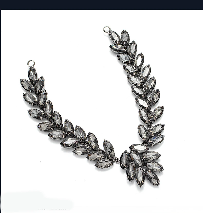 5 Stück Strass-Dekoration Kristalldiamant Kleidungszubehör DIY Handwerk Abendkleid Strass Nähzubehör Dekoration – Detail 6