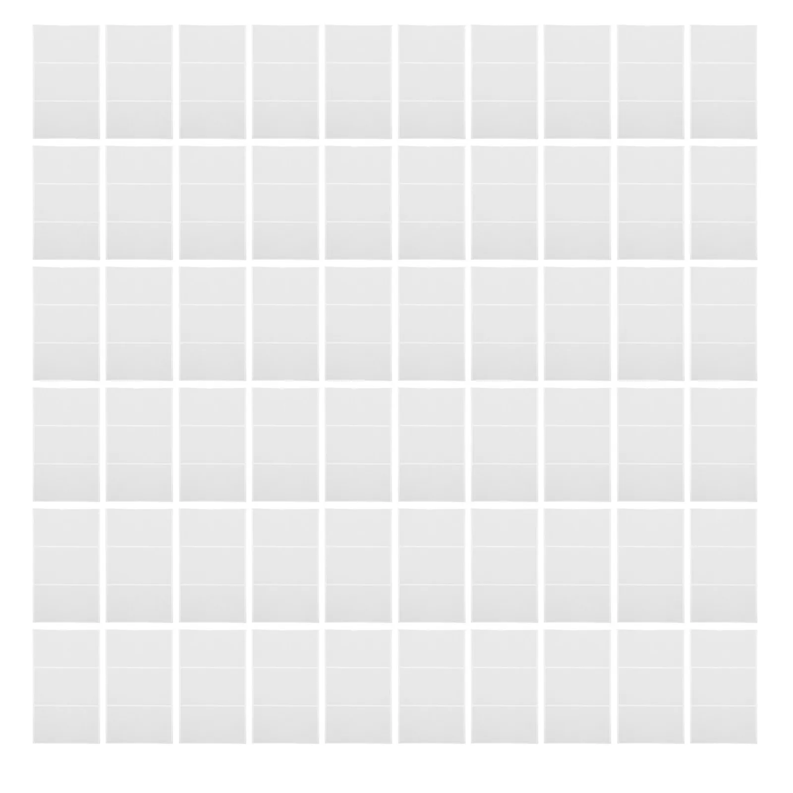 150Pcs Removable Adhesive Labels White 2x4 Inch Blank Writable Rectangle Tags for Moving Boxes Storage Organizing No Residue