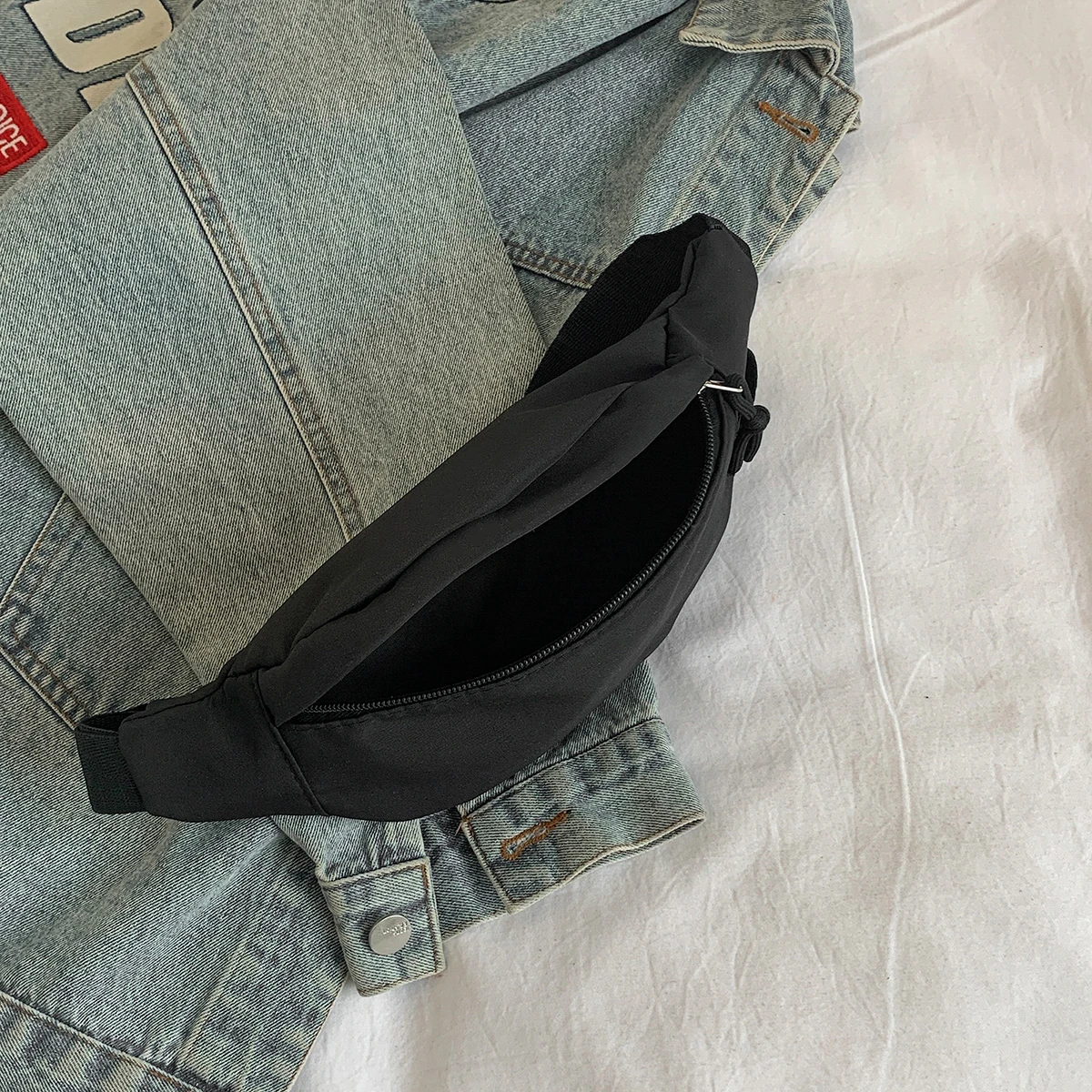 Fanny Pack Umhängetasche Brusttasche Gürteltasche Sling Geldbörse Hüfttaschen Outdoor Sport Reisen Vielseitige tägliche Messenger Schultertaschen – Detail 5