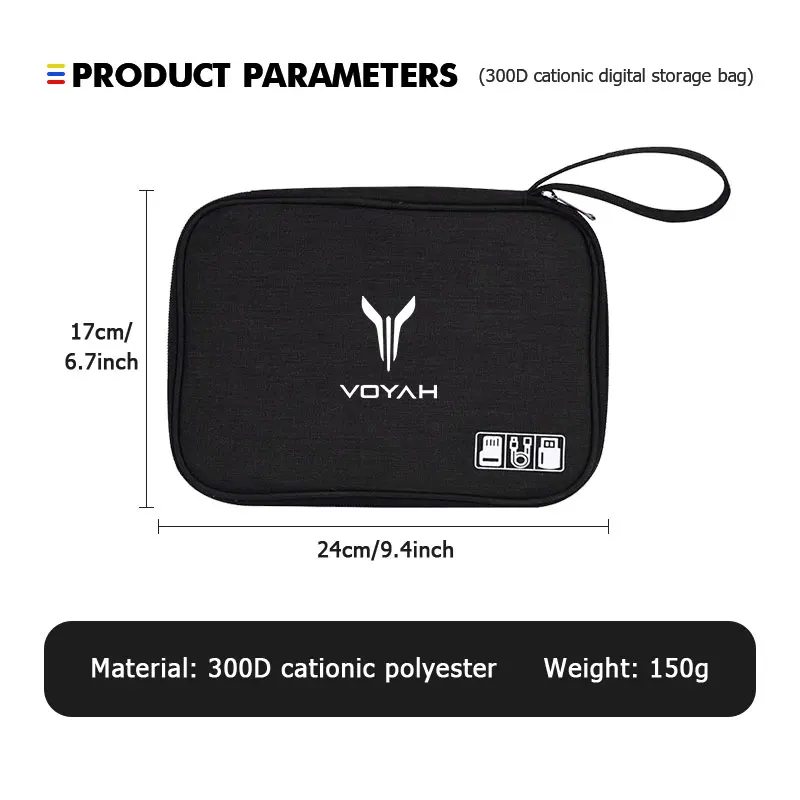 حقيبة تخزين السفر العالمية للسيارة حقائب تنظيم محمولة لـ Voyah Free Dreamer Zhuiguang H53 2021 2022 2023 #6