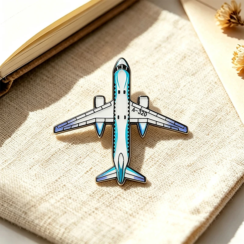 Aircraft Fighter Pins 8-style Enamel Metal Cartoon Airplane Brooch Pin On Clothes Bags Badge Fashion Accessories Gifts