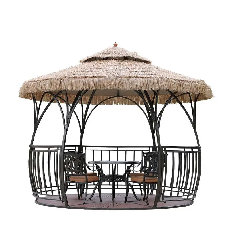 

Садовая беседка-тент для двора, имитация соломенного сарая, юрта, шатер для кейтеринга