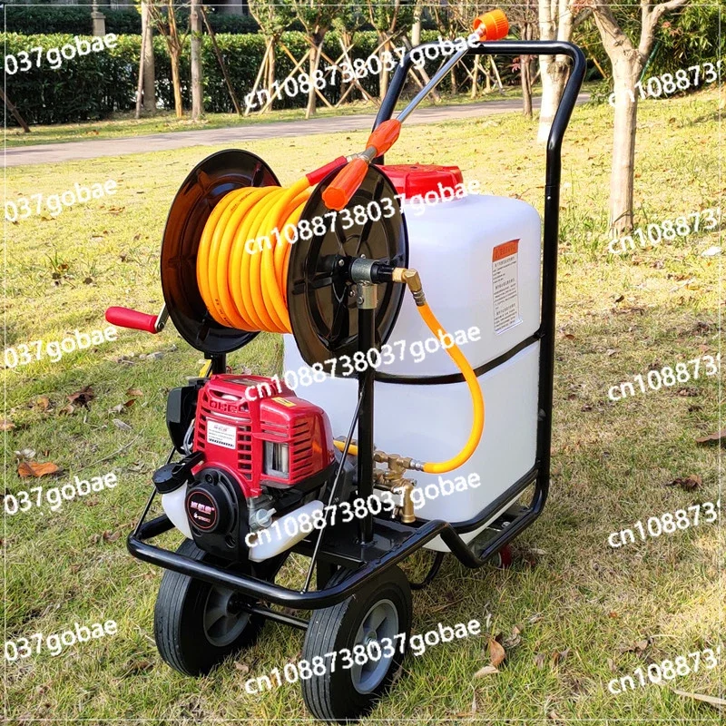 Disinfection Hand Push Electric Spray Insecticide Machine 60 Liters High Pressure Agricultural Sprayer Pesticide Car