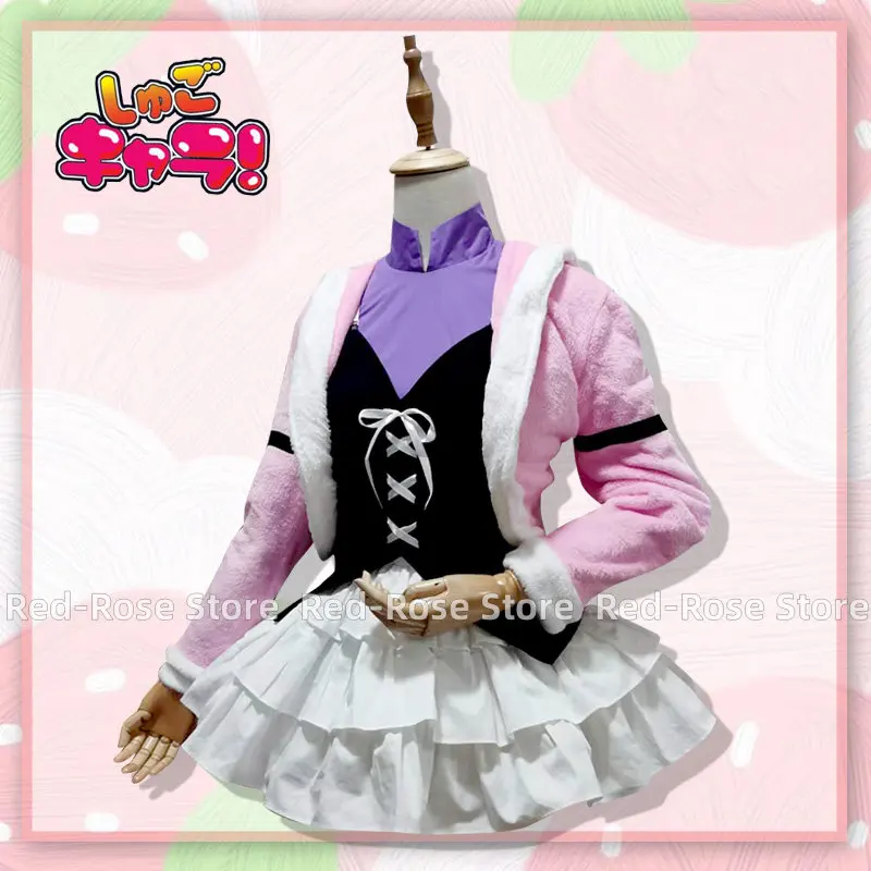 Anime Shugo Chara Hinamori Amu Game Suit Lovely Lolita Uniform Cosplay Costume Halloween Party Outfit Women XS-XXXL