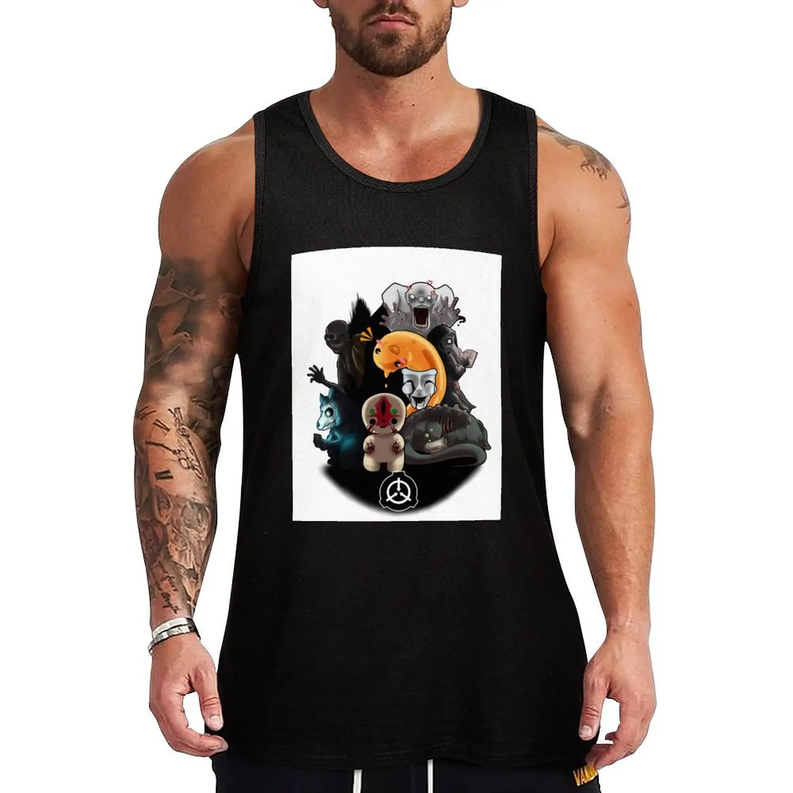 

The SCP's Tank Top Casual Everyday Tank Top Soft Loose Sleeveless Shirt