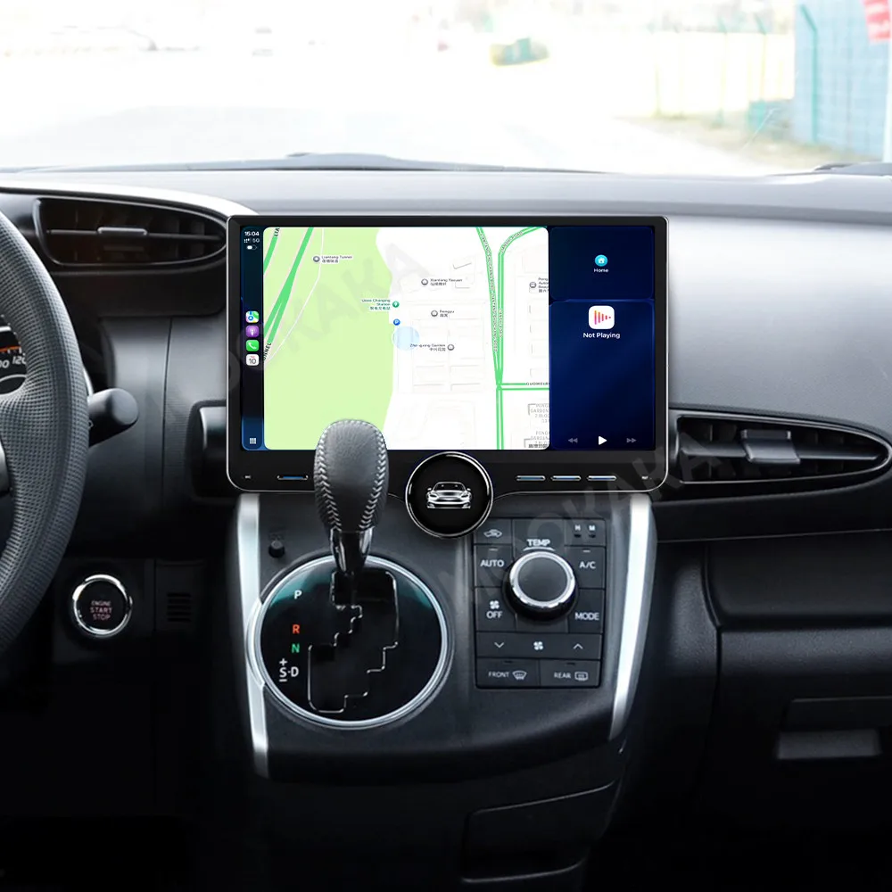 Single knob Carplay Android Auto Radio For Toyota Avensis 2012 Multimedia Navigation Car Stereo Receiver player Head Unit 11.5''