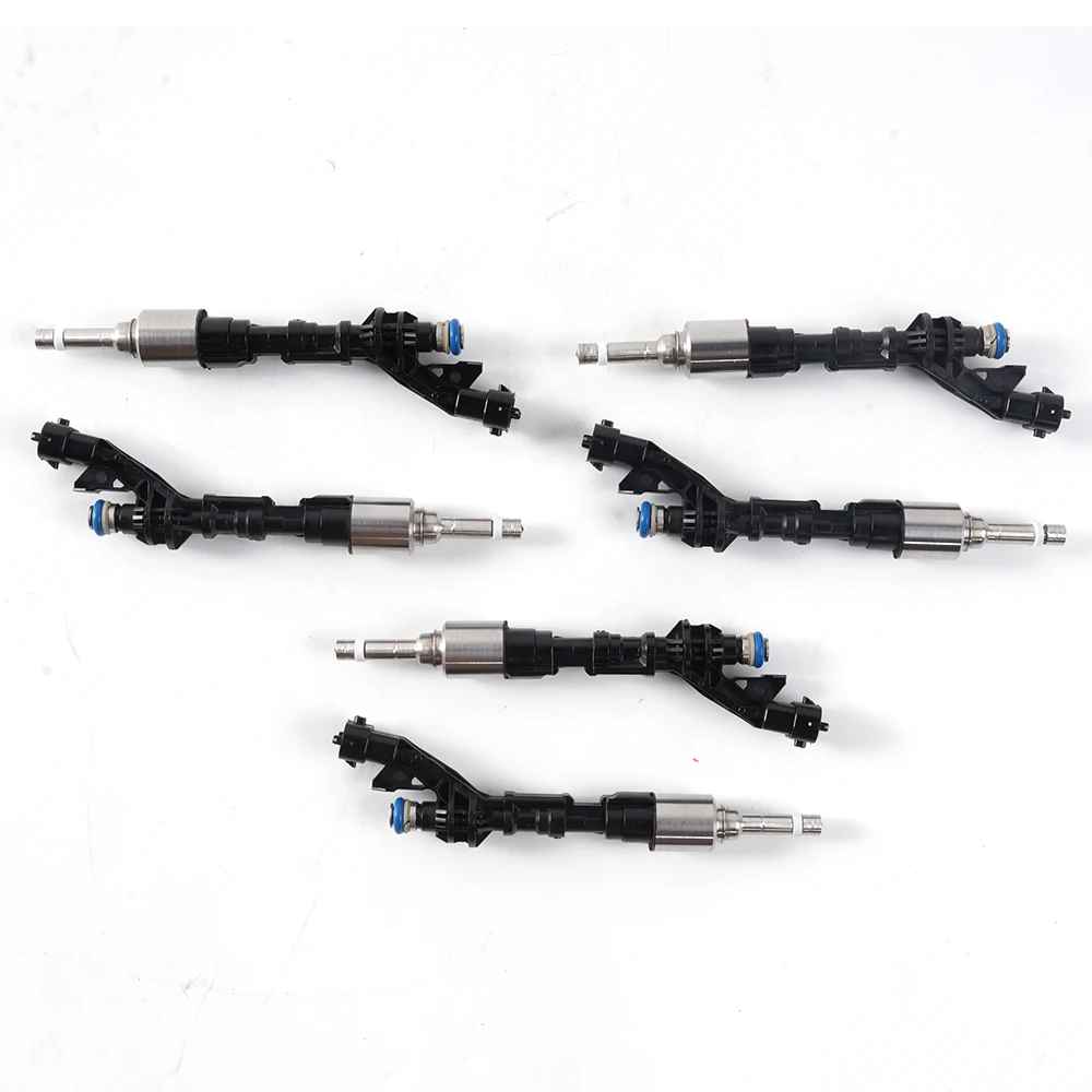 6 قطعة LR105431 حاقن الوقود LR105431 لاند روفر LR4 ديسكفري 4 روفر سبورت V6 3.0L قطع غيار السيارات استبدال #6