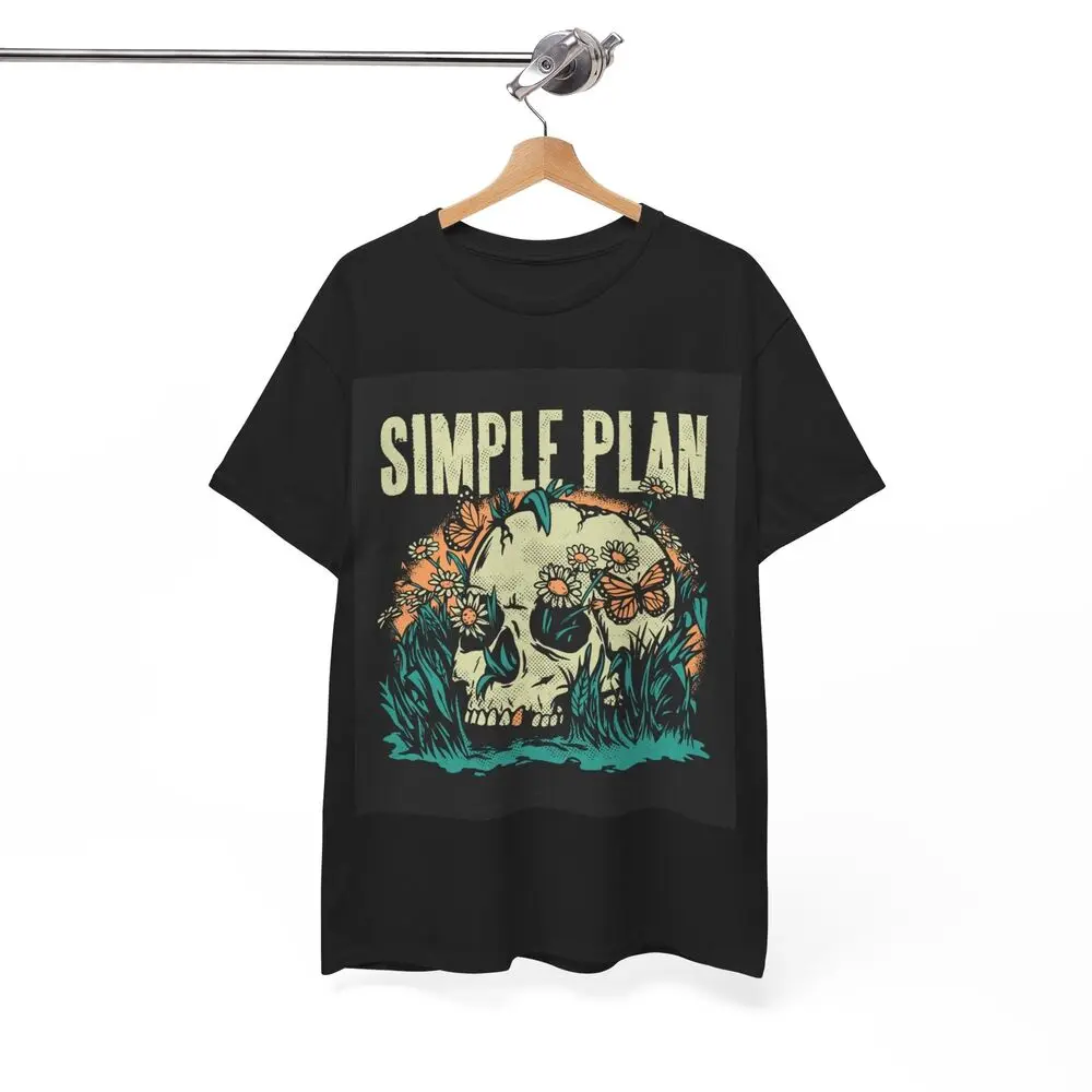 

Simple Plan Tshirt Punk Rock Merch Album Unisex Heavy Cotton Tee