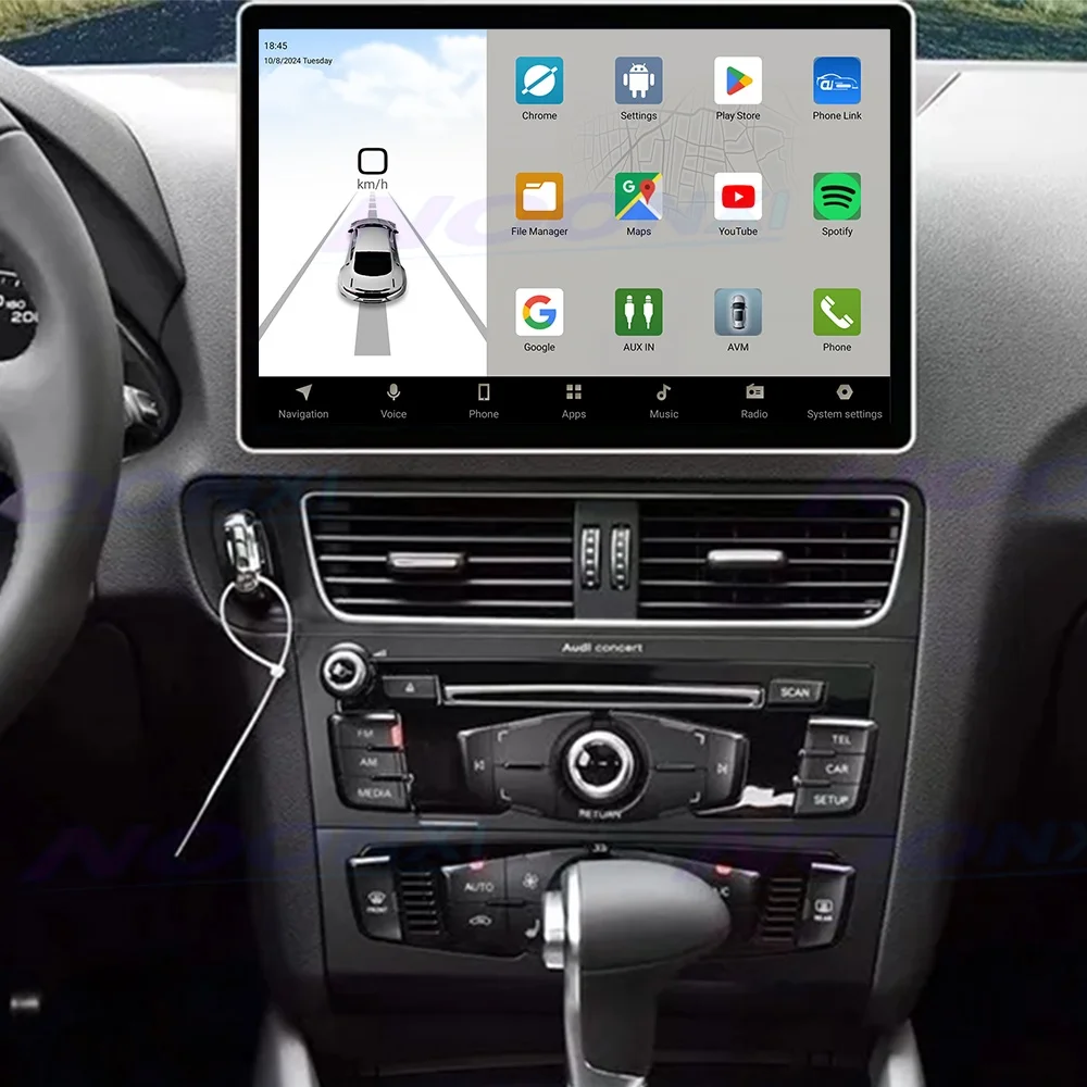 For Audi Q5 8R 2009-2016 Carplay Android Auto Car Radio Multimedia Video Player GPS Navigation Stereo BT WIFI Head Unit