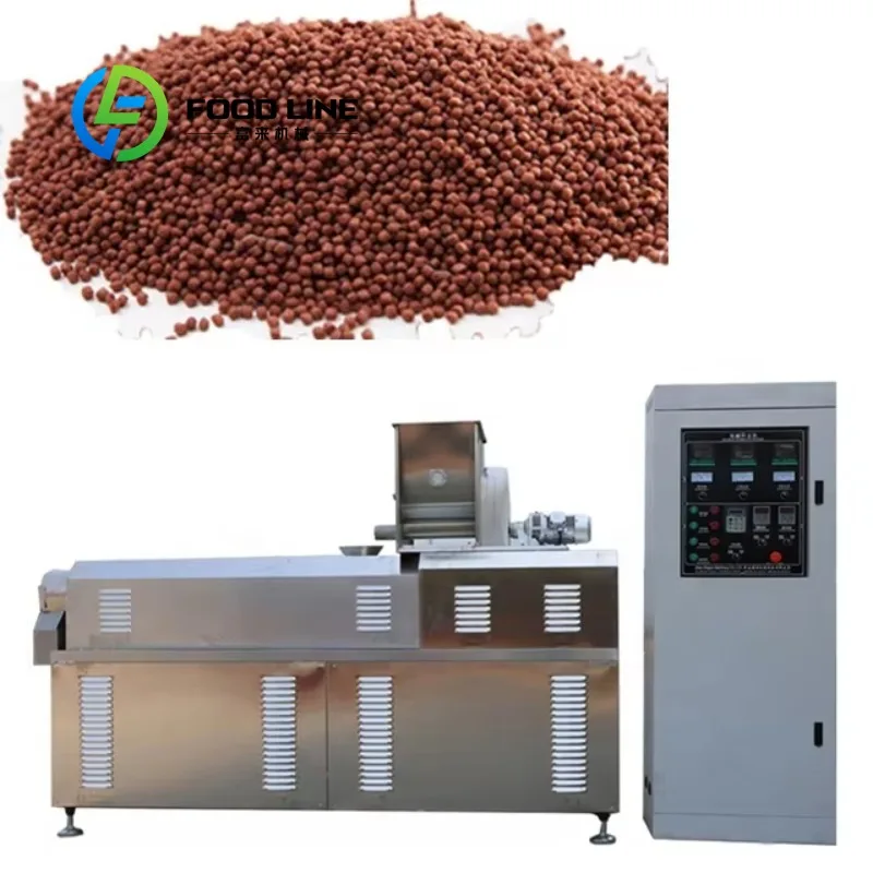 Máquina Personalizada para Producción de Pienso Flotante para Tilapia, Equipo Comercial para Producción de Alimentos Acuáticos
