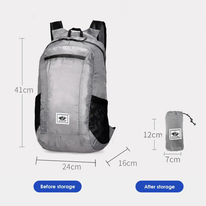 Large Capacity Waterproof Comfortable And Dry Flexible And Compact Lightweight Design Collapsible Picnic Bags Foldable Backpack