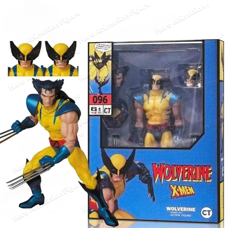 

New Ct Toys Wolverine Action Figure MAFEX No.096 Anime Figures X-Men Figurine Deadpool Wolverine PVC Statue Ornament Model Toys