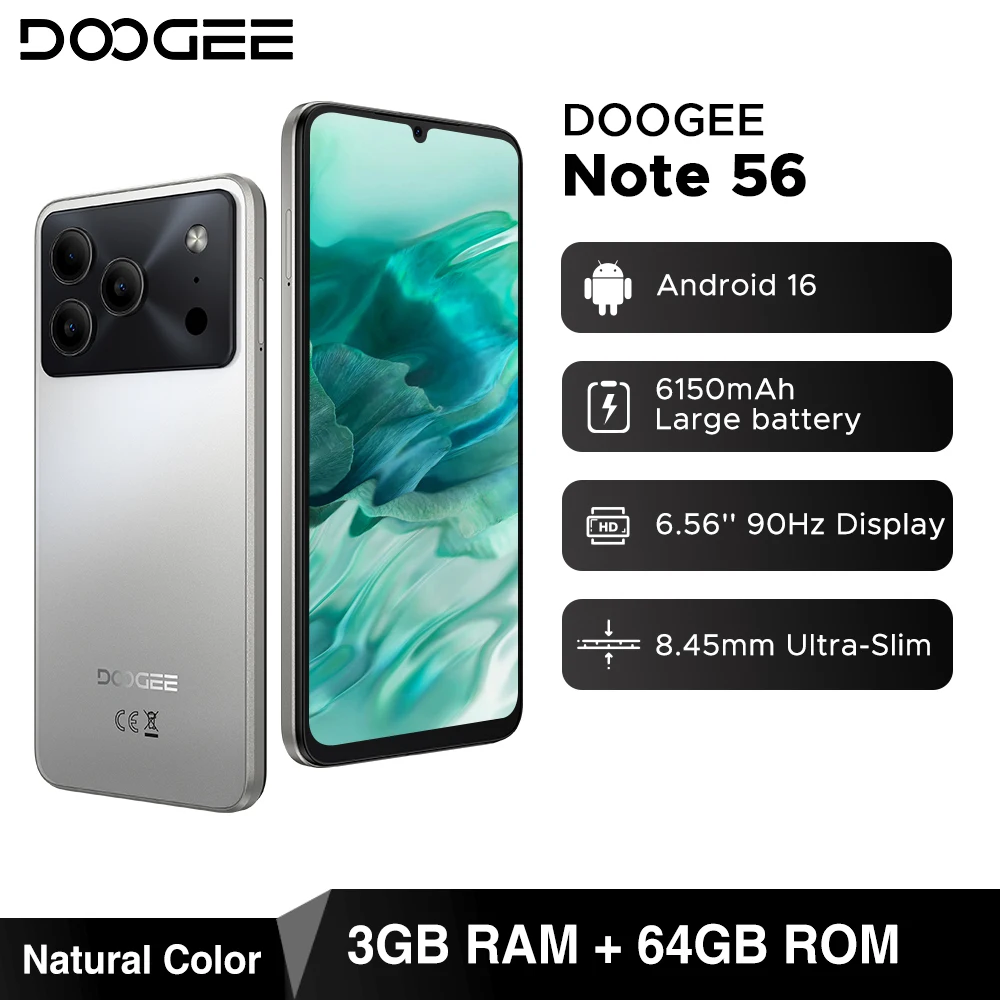 【新品】DOOGEE Note 56 64GB Scda9ac3c72ab48d48741de9bf09c1