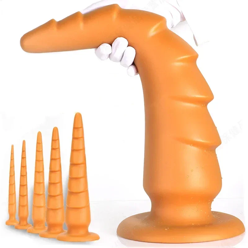 Adult Large Anal Sex Toys Huge Butt Plugs Long Anal Plug Anus Expansion Stimulator Prostate Massager Men Female Big Anal Beads