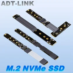 R44SF K44SF K44SH 4.0 M.2 NVMe SSD Extension Cable Solid State Drive Riser Card 64Gbps M.2 M-Key To PCI Express 3.0 4.0 X4 PCI-E