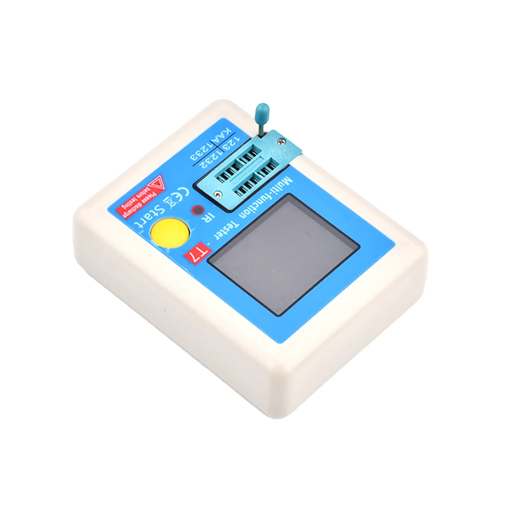 LCR-T7 1.8 inch Colorful Display Multifunctional TFT Backlight Transistor Tester for Diode Triode Capacitor Resistor Multimeters