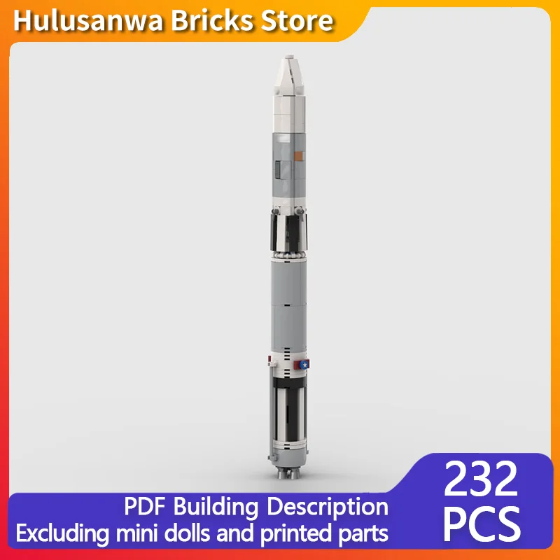 

Конструктор MOC: Модель ракеты с жидким топливом, военное оборудование, модульная технология, подарки, праздничный набор для сборки, детские игрушки