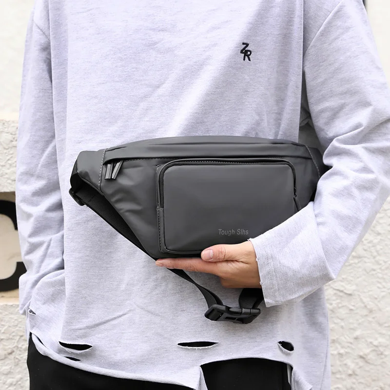 Fashion Waist Bags For Men 2024 Multifunctional Chest Bag Fanny Pack Male Brand Design Nylon Cross Body Wasit Packs Unisex Purse