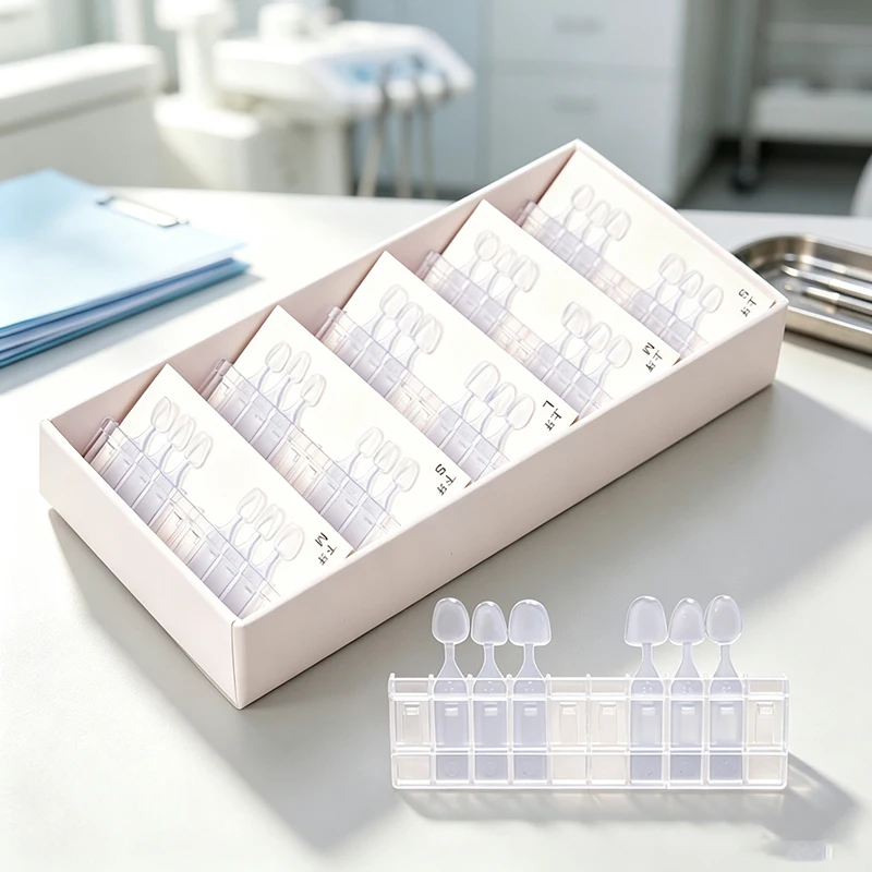 Oral and dental comparison board S M L size dental clinic simulation training doctor patient explanation teaching tool