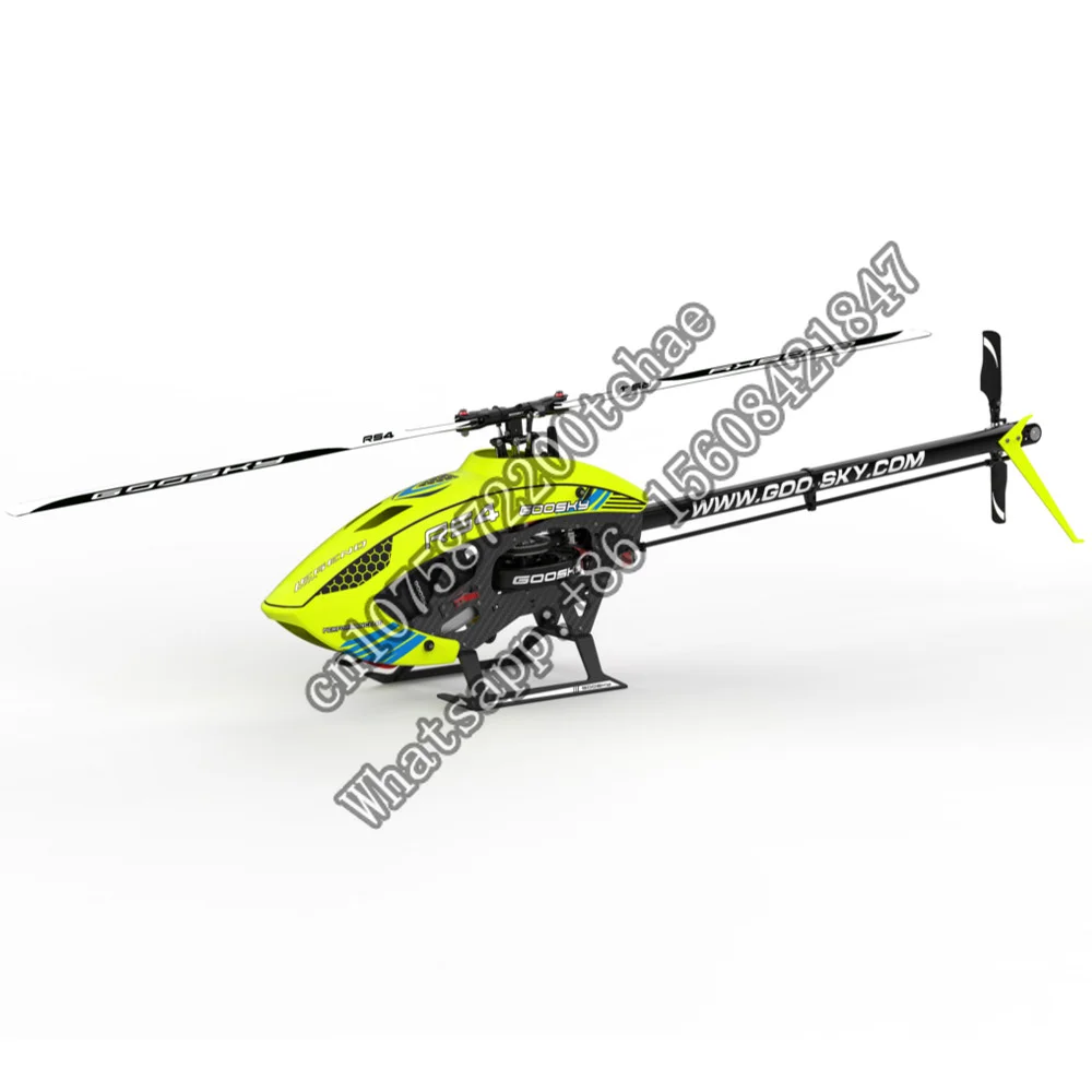 GooSky RS4 Legend 6CH 3D Direct Drive Brushless Motor 380 Class Flybarless RC Helicopter Kit/PNP Version