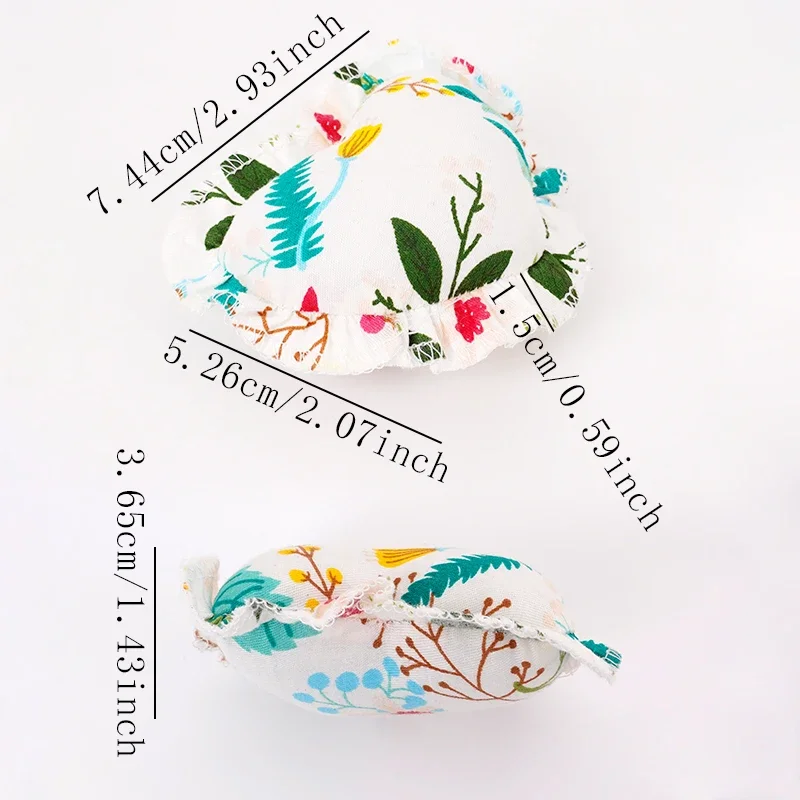 1 قطعة الحب على شكل DIY إبرة إدراج حقيبة الخياطة النسيج دليل إبرة تخزين أداة إبرة الإدراج وسادة للحرف اليدوية