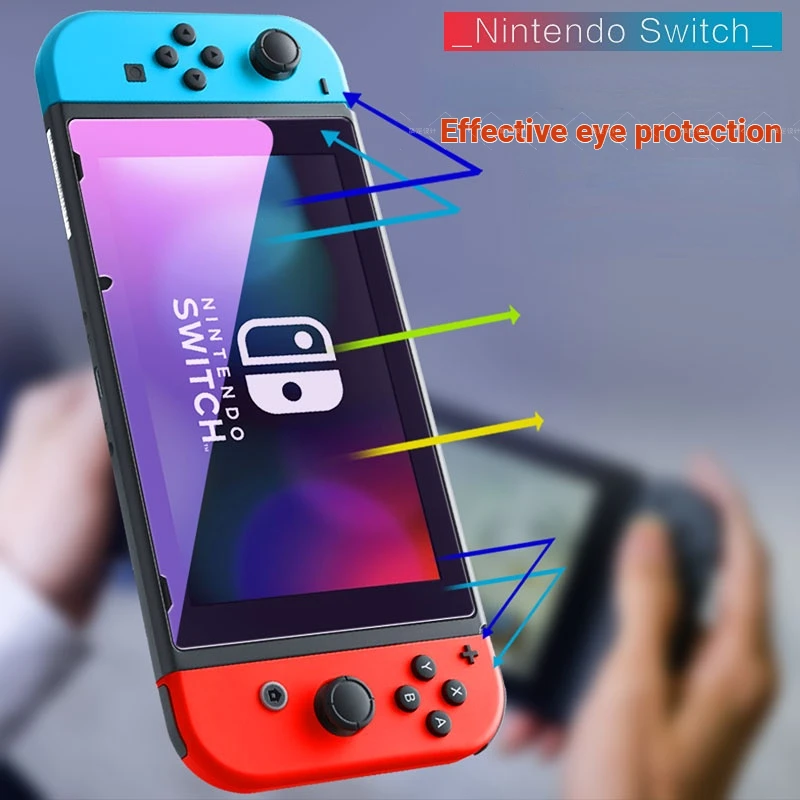 Protective Tempered Glass For Nintend Switch Lite Screen Protector Film For Nintendos Switch NS OLED Glass Accessories 1/2 Pack