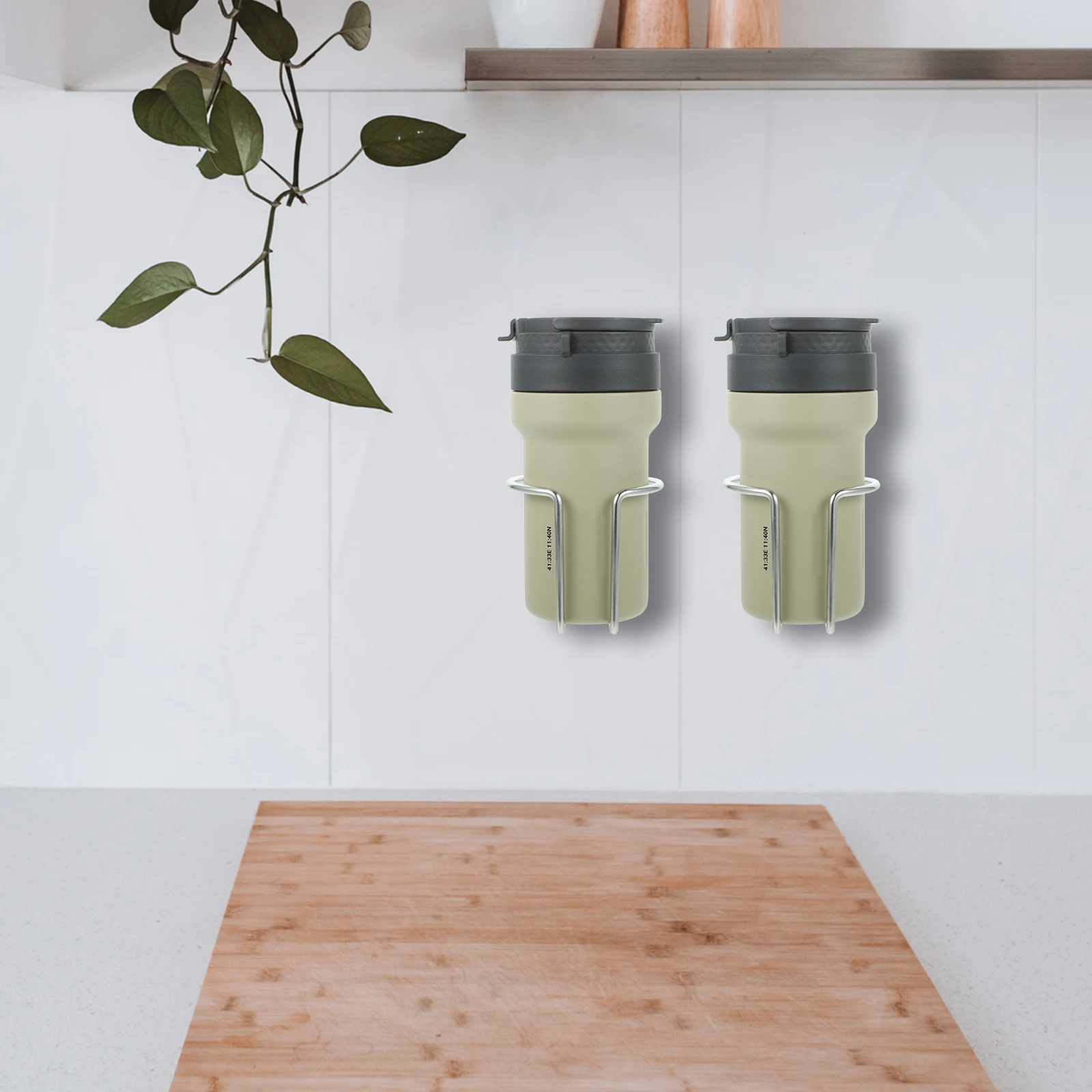 

2pcs Stainless Steel Cup Holder for Cars Drink Container Truck Marine Silver Ring Durable Fits Most Cups Mugs H les Car