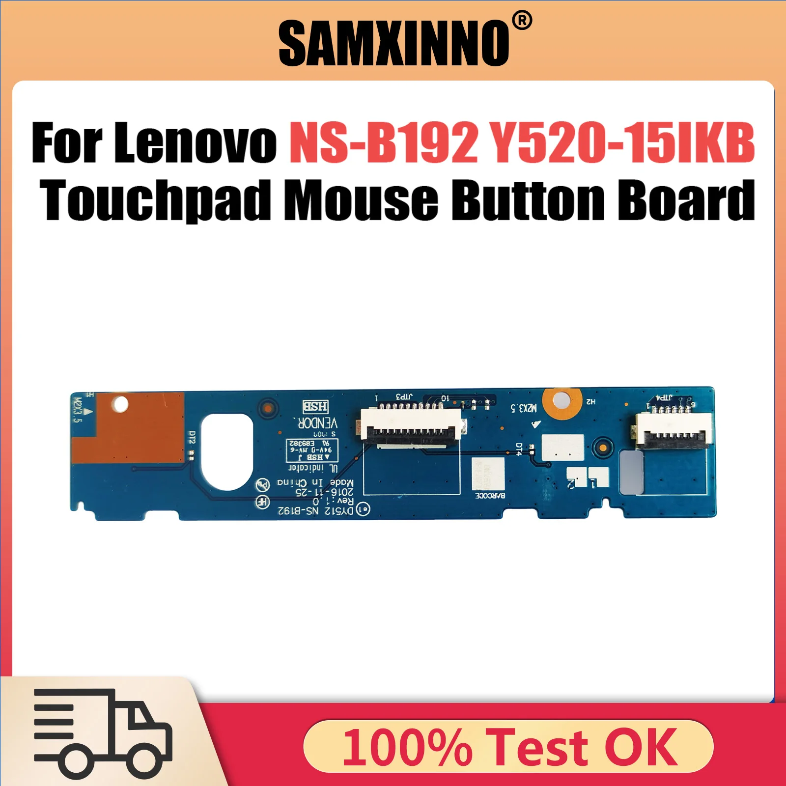 

For Lenovo R720-15 Y520-15IKB Touchpad Mouse Button Board DY512 NS-B192 100% Tested Fast Ship